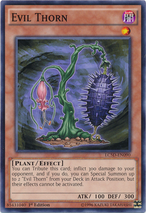 Evil Thorn - LC5D-EN090 - Common - 1st Edition Evil Thorn - LC5D-EN090 - Common - 1st Edition