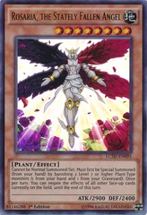 Rosaria, the Stately Fallen Angel - LC5D-EN095 - Ultra Rare - 1st Edition