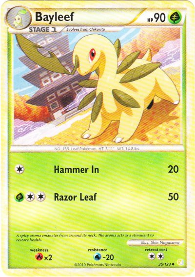 Bayleef - 35/123 - Uncommon