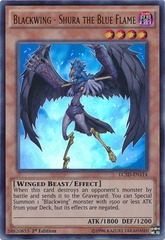 Blackwing - Shura the Blue Flame - LC5D-EN114 - Ultra Rare - 1st Edition