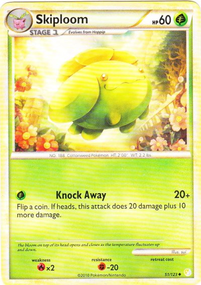 Skiploom - 51/123 - Uncommon