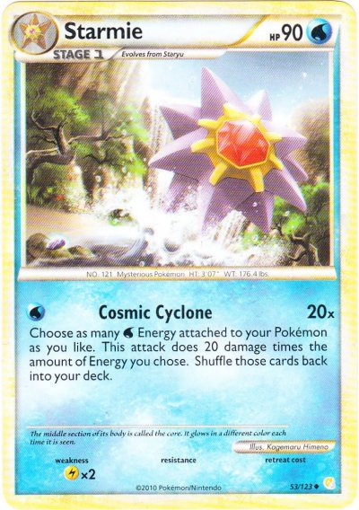 Starmie - 53/123 - Uncommon