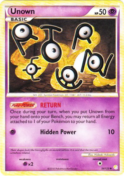 Unown (a) - 54/123 - Uncommon