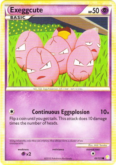 Exeggcute - 63/123 - Common