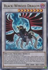 Black-Winged Dragon - LC5D-EN135 - Ultra Rare - 1st Edition