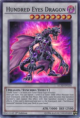 Hundred Eyes Dragon - LC5D-EN154 - Super Rare - 1st Edition