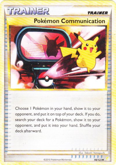 Pokemon Communication - 98/123 - Uncommon