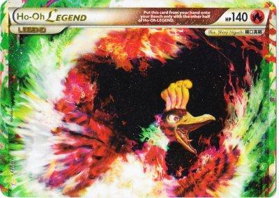 Ho-Oh LEGEND top - 111/123 - Rare Holo Legend