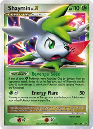 Shaymin Lv. X Promo Holo - Promotional