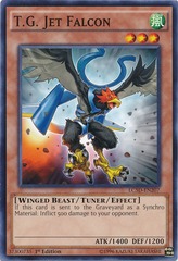 T.G. Jet Falcon - LC5D-EN207 - Common - 1st Edition