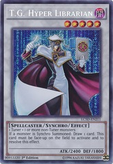 T.G. Hyper Librarian - LC5D-EN211 - Secret Rare - 1st Edition