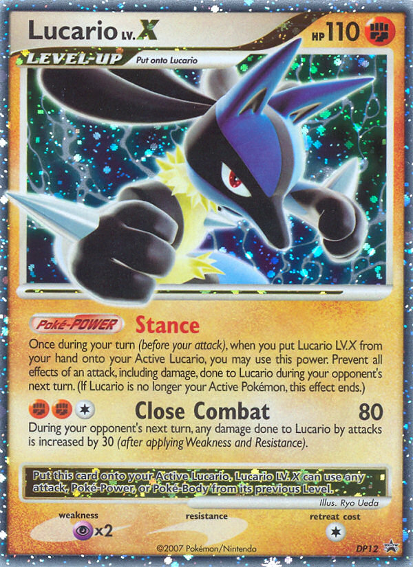 Lucario LV X Promo Holo - Promotional