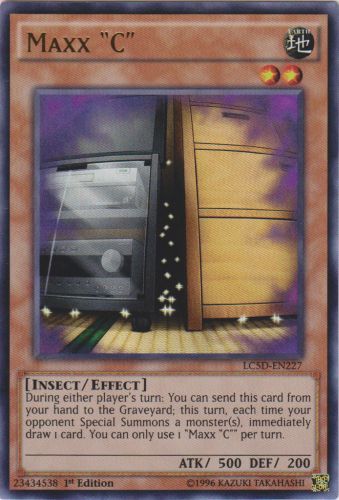 Maxx C - LC5D-EN227 - Ultra Rare - 1st Edition