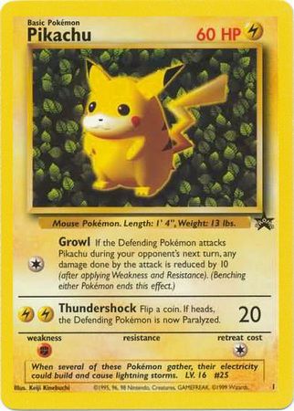 Pikachu - 1 - PROMO Pokemon League