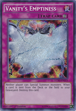 Vanitys Emptiness - LC5D-EN253 - Secret Rare - 1st Edition
