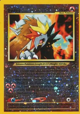 Entei Holo Promo #34 - Promotional