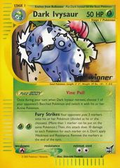 Dark Ivysaur - Pokemon Best Promo - Pokemon Promos