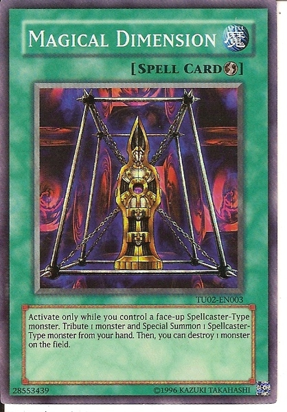 Magical Dimension - TU02-EN003 - Super Rare - Unlimited Edition