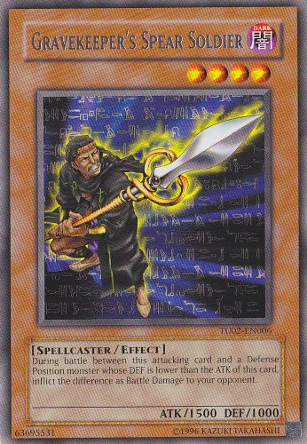 Gravekeepers Spear Soldier - TU02-EN006 - Rare - Unlimited Edition