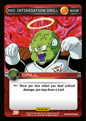 Red Intimidation Drill - 102 - Foil