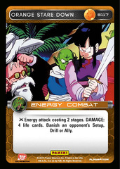 Orange Stare Down - 117 - Foil