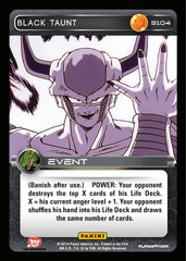 Black Taunt - 104 - Foil