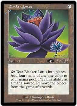 Blacker Lotus (Oversized)