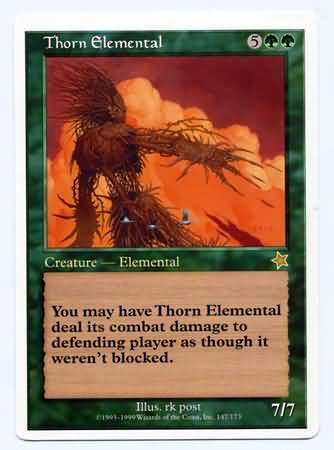 Oversized - Thorn Elemental