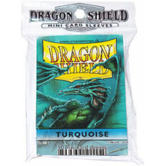 Dragon Shield 50 Count Yugioh Sized Sleeves - Turquoise