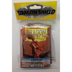 Dragon Shield 50 Count Yugioh Sized Sleeves - Copper