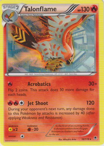 Talonflame - 10/119 - Rare