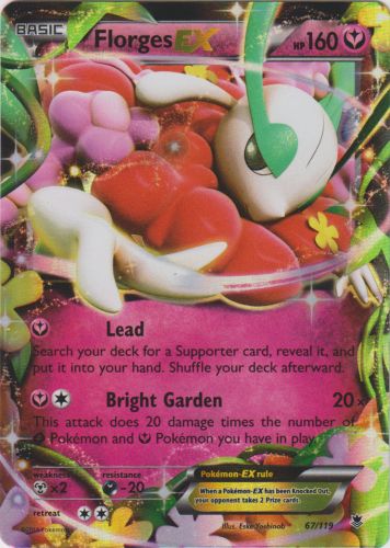 Florges-EX - 67/119 - Rare Holo Ex Florges-EX - 67/119 - Rare Holo Ex