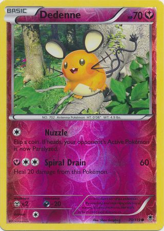 Dedenne - 70/119 - Common - Reverse Holo