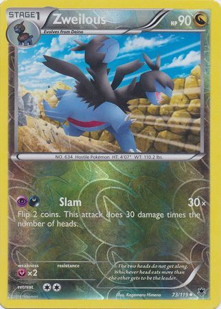 Zweilous - 73/119 - Uncommon - Reverse Holo