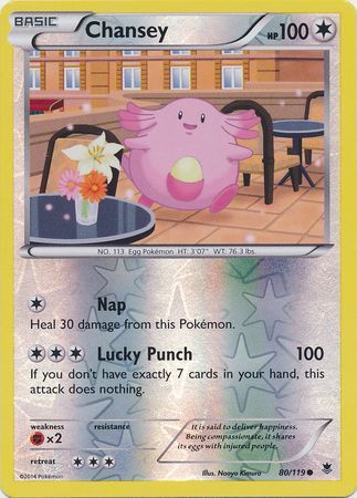 Chansey - 80/119 - Common - Reverse Holo