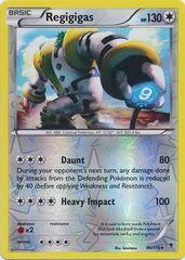 Regigigas - 86/119 - Rare Holo - Reverse Holo