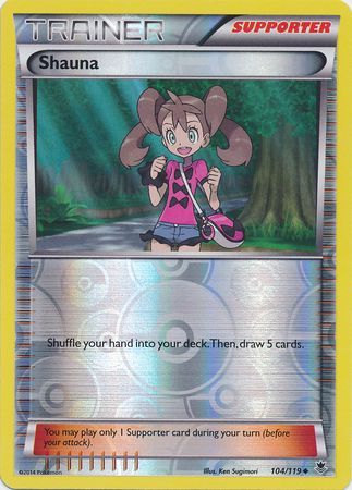 Shauna - 104/119 - Uncommon - Reverse Holo