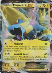 Manectric-EX - 23/119 - XY Phantom Forces Rare Holo EX