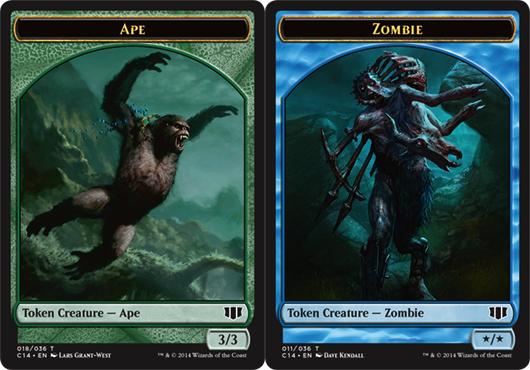 Ape Token // Zombie Token - Blue