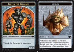 Daretti Emblem // Tuktuk the Returned Token (C14)