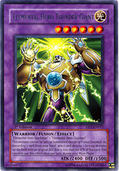 Elemental Hero Thunder Giant - DP1-EN011 - Rare - 1st Edition