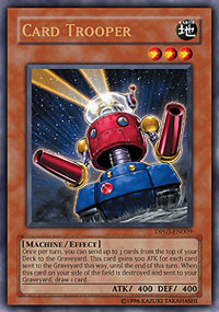 Card Trooper - DP03-EN009 - Ultra Rare - 1st Edition