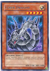 Cyber Dragon - DP04-EN001 - Rare - 1st Edition