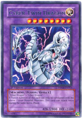 Cyber Twin Dragon - DP04-EN011 - Rare - 1st Edition