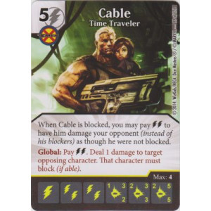 Cable - Time Traveler (Die & Card Combo)