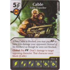 Cable - Time Traveler (Die  & Card Combo)