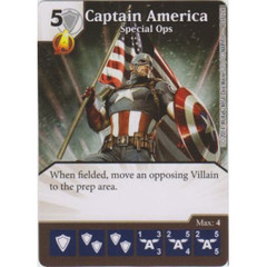 Captain America - Special Ops (Die  & Card Combo)