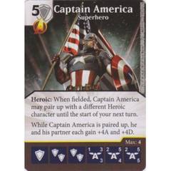 Captain America - Superhero (Die  & Card Combo)