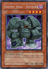 Destiny Hero - Defender - DP05-EN006 - Rare - 1st Edition