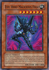 Evil Hero Malicious Edge - DP06-EN006 - Super Rare - 1st Edition